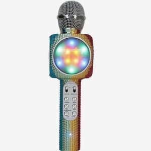 💥BUY 5 GET 4 FREE  Rainbow Bling Karaoke Microphone